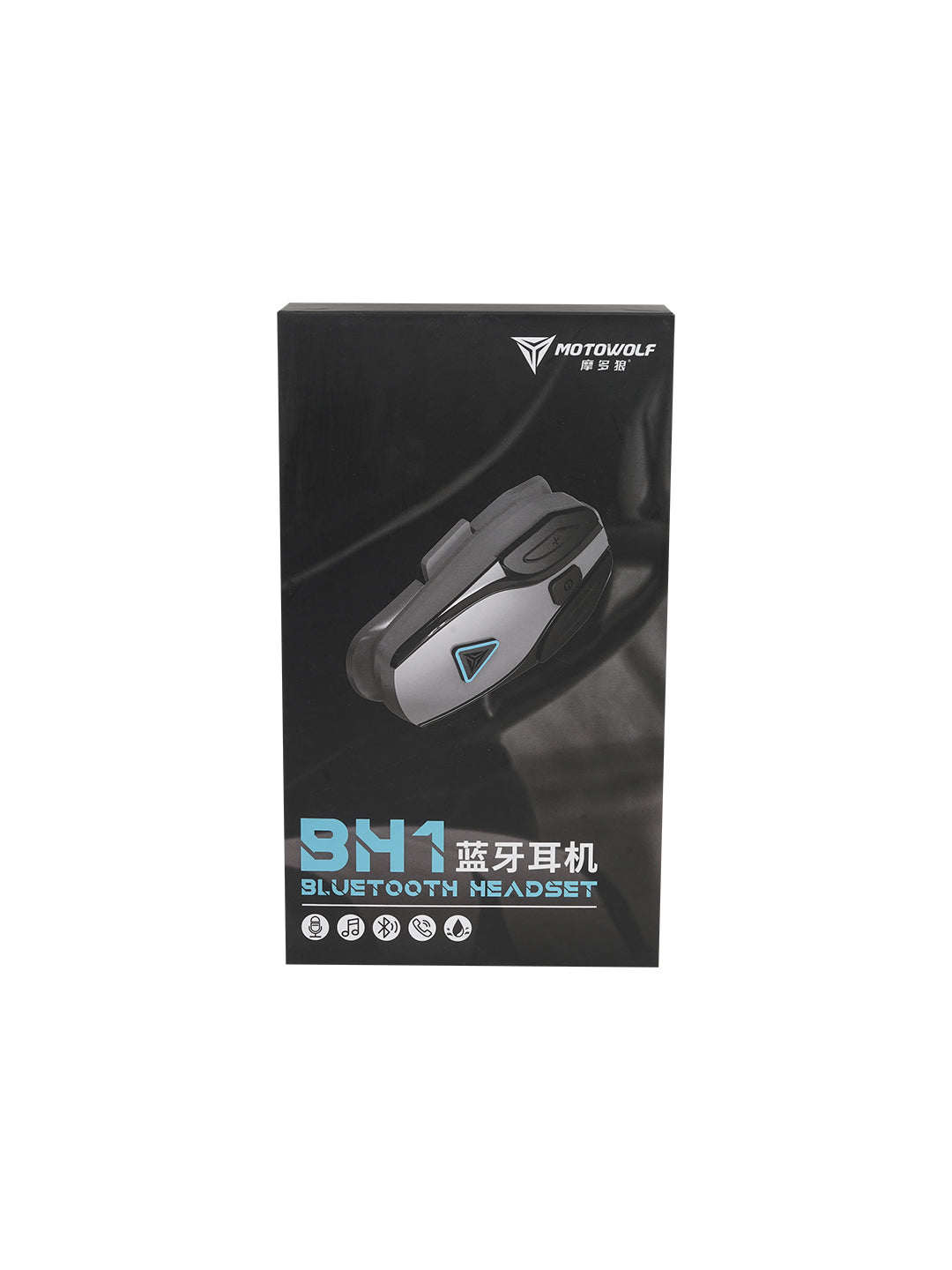 Motowolf BH1 Bluetooth Headset ABG Grey
