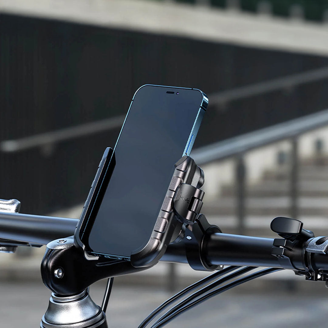 BOBO BM14 PRO PLUS PHONE HOLDER WITH VIBRATION Black