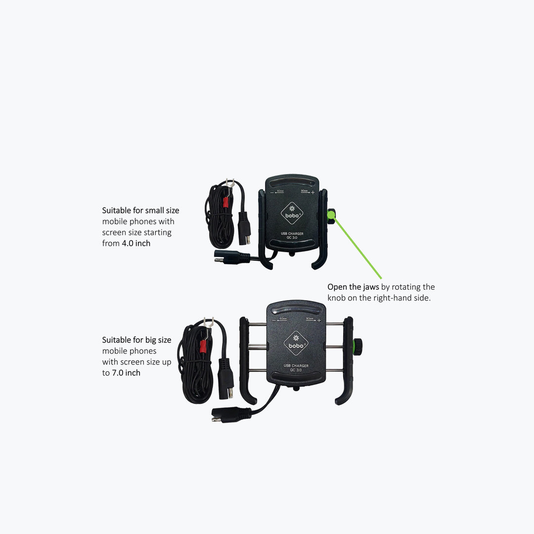 BOBO BM1 PRO PLUS JAW-GRIP BIKE PHONE HOLDER