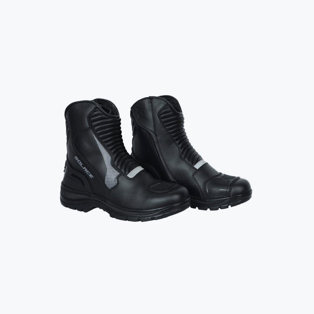 Solace Scout Boots Black Grey