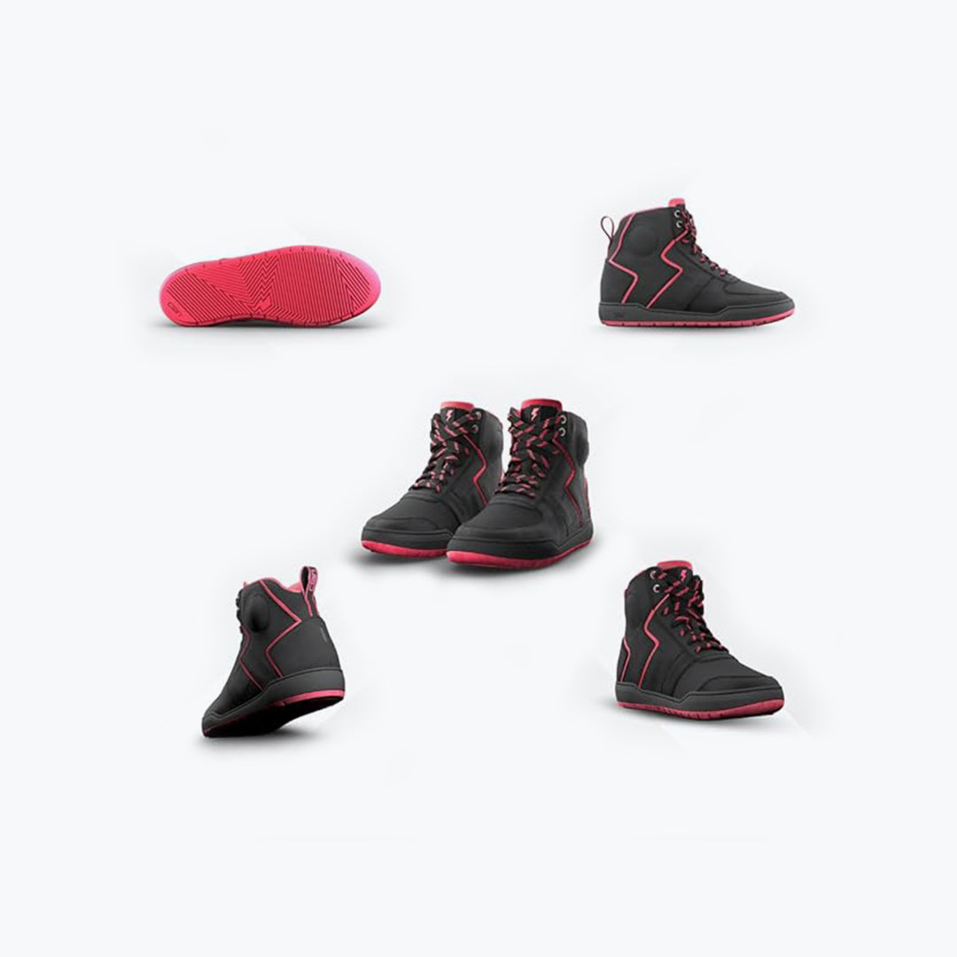 CLAN SNKR Stealth Edition Water Proof Boot Black Red