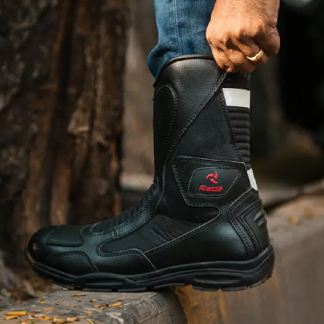 Raida Discover Motorcycle Boots Black
