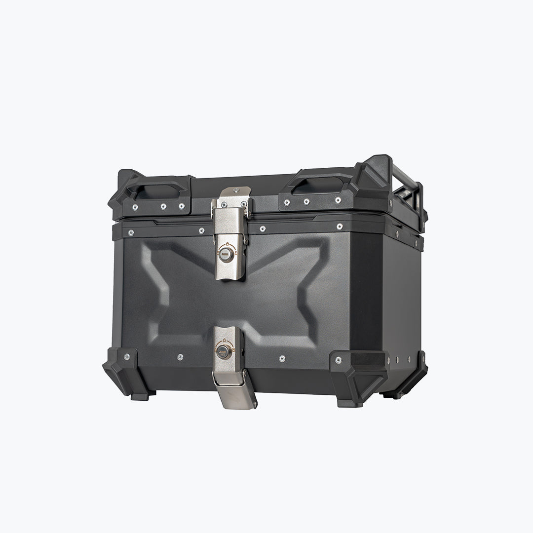 Top Case X45L Aluminium Black With Back Rest Pad