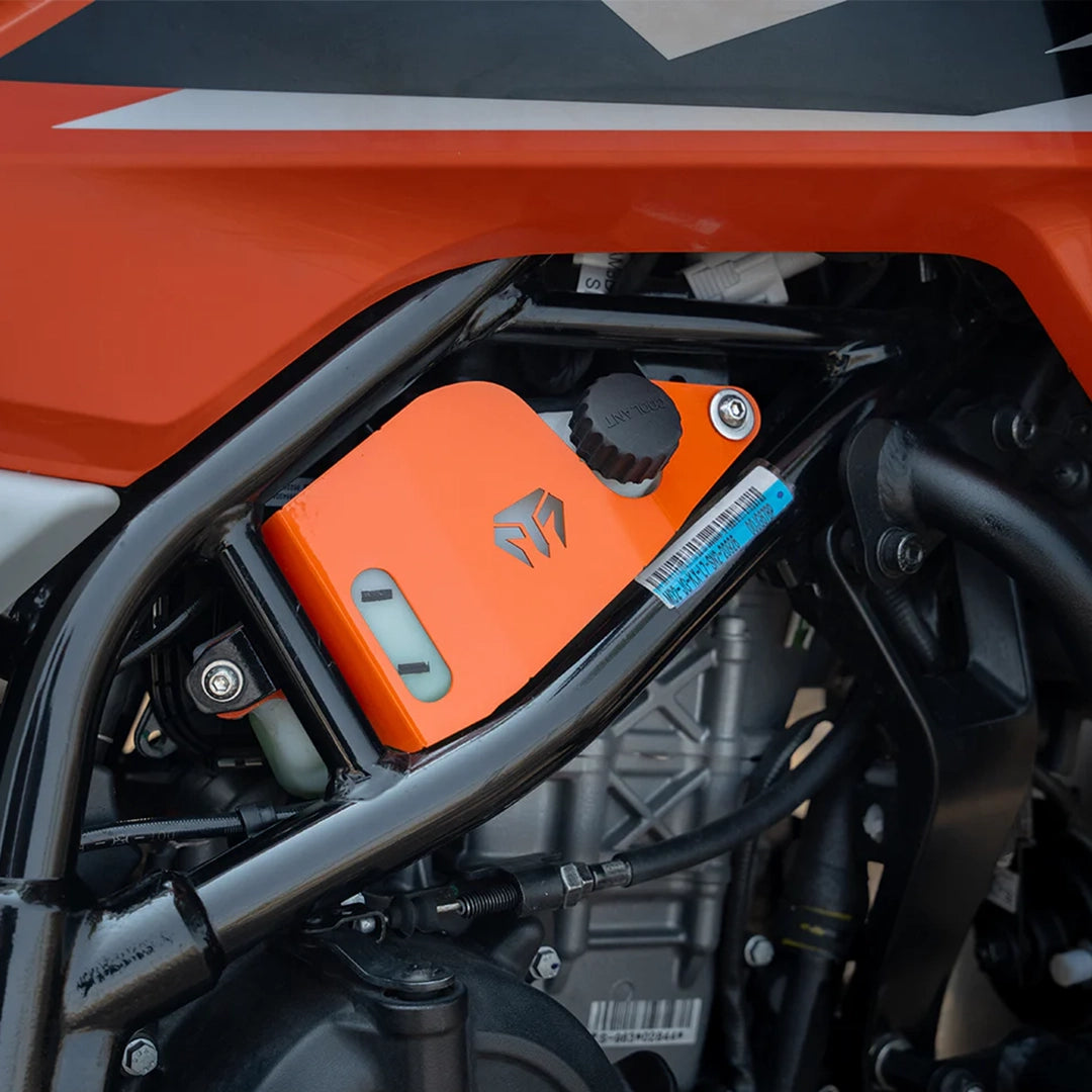 Moto Torque KTM 390 Adventure X Coolant Guard Orange