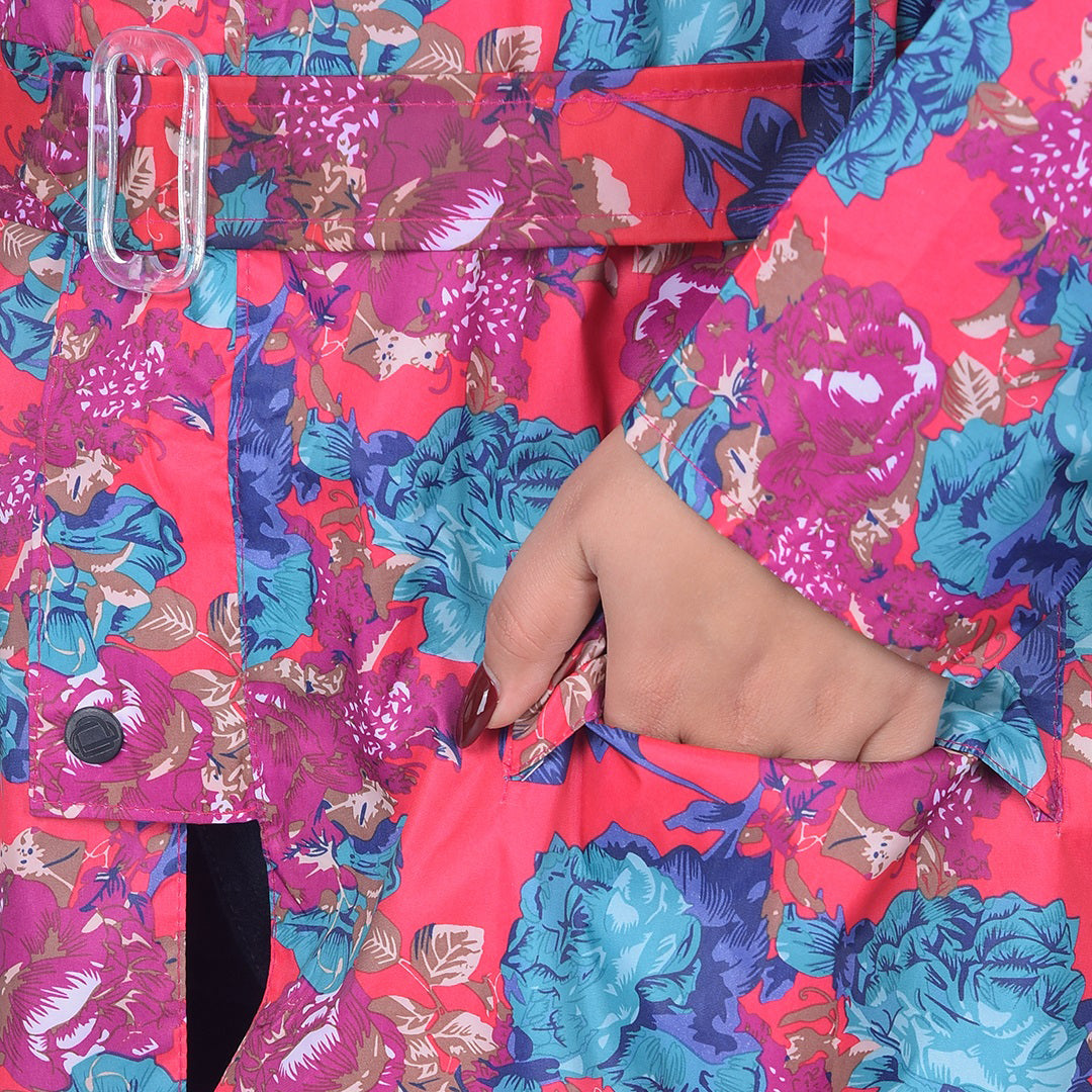 Dollar RS 102 P Women Long Coat Print