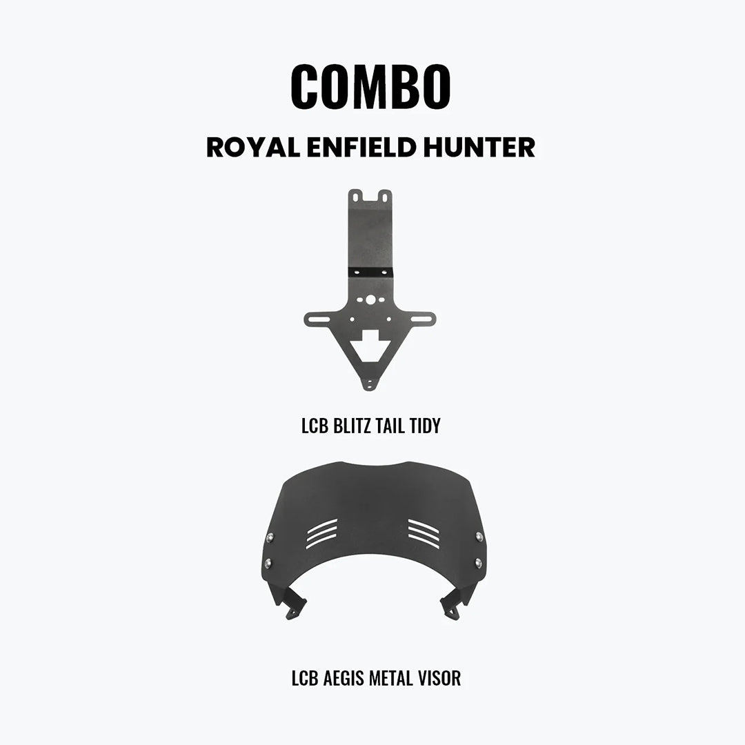 Legundary TAIL TIDY & METAL VISOR COMBO FOR HUNTER 350
