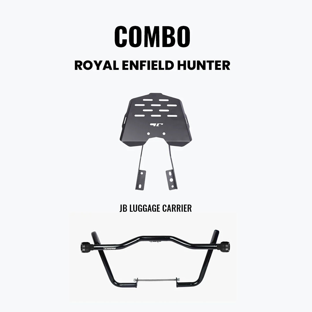 Jb Racing LUGGAGE CARRIER & CRASHGUARD COMBO FOR HUNTER 350