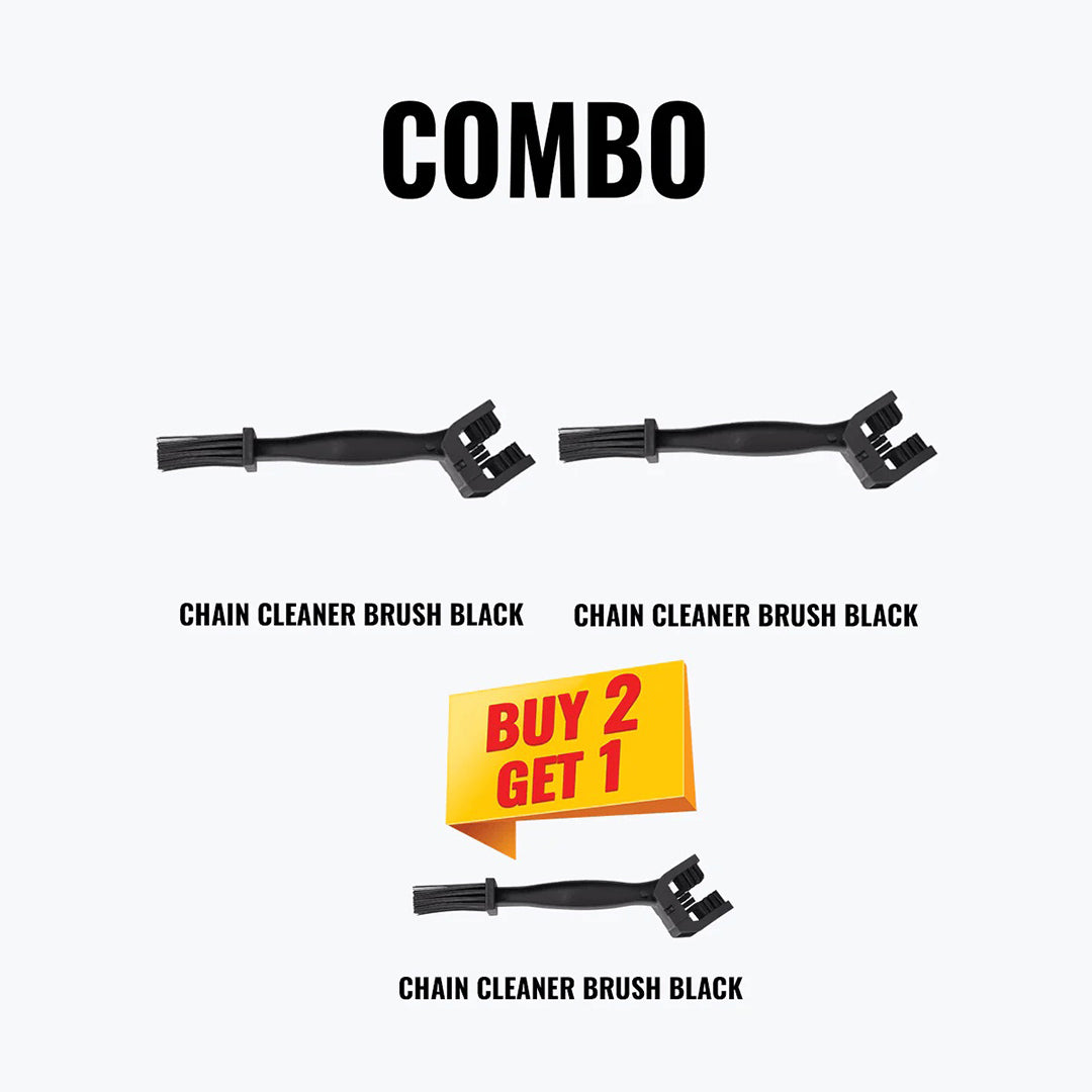 Chain Cleaner Brush Black Buy 2 Get 1