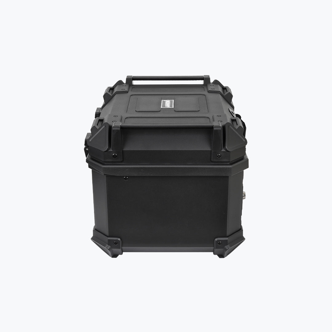 JB Racing Top Box MC 45L Black Economy With Backrest Pad