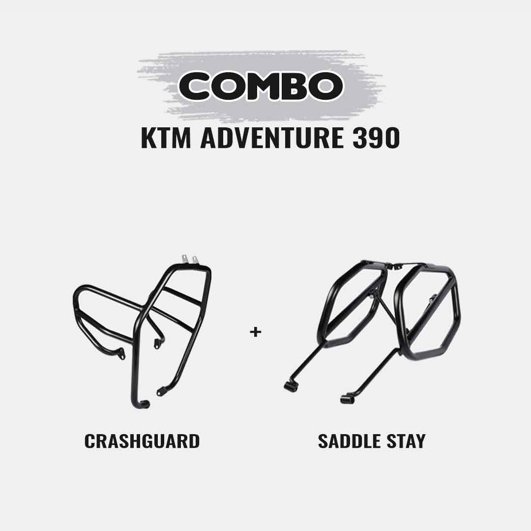 Adventure Combo Crash Guard+Saddle Stay