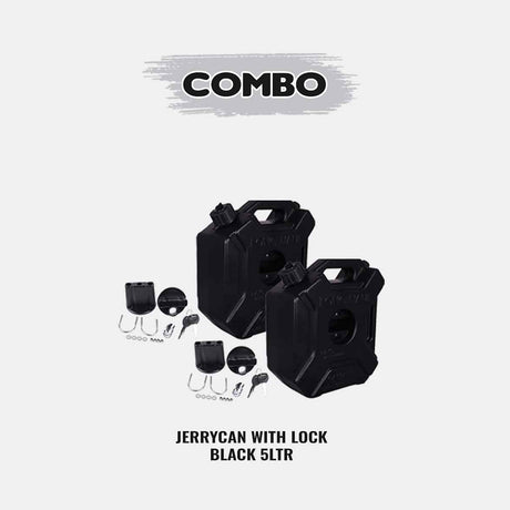 1 Pair Jerry Can With Lock
