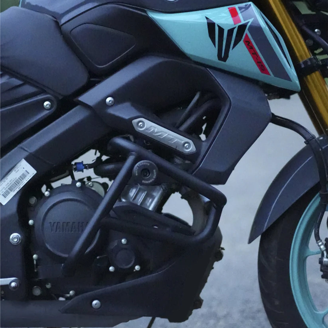 MTQ YAMAHA MT15 ALPHA CRASHGUARD V2.0 BLACK