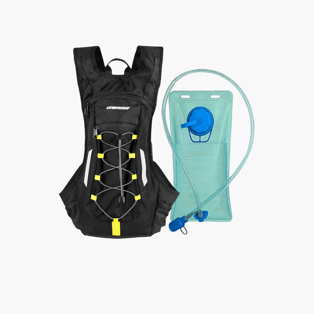 CRAMSTER OASIS HYDRATION BACKPACK Black Yellow 2L