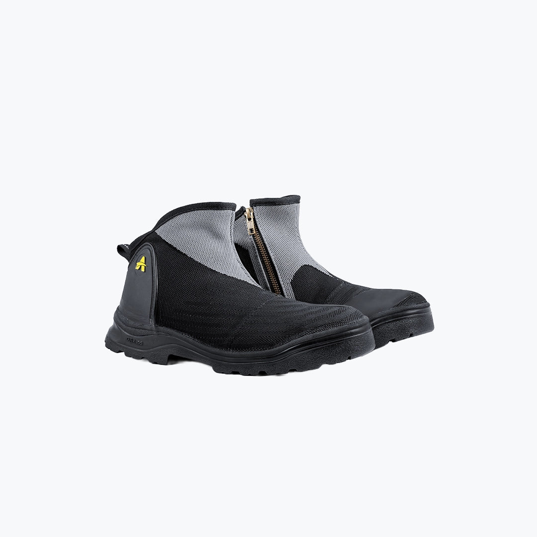 ORAZO COOT RUSH WATER PROOF BLACK GREY RIDING BOOT
