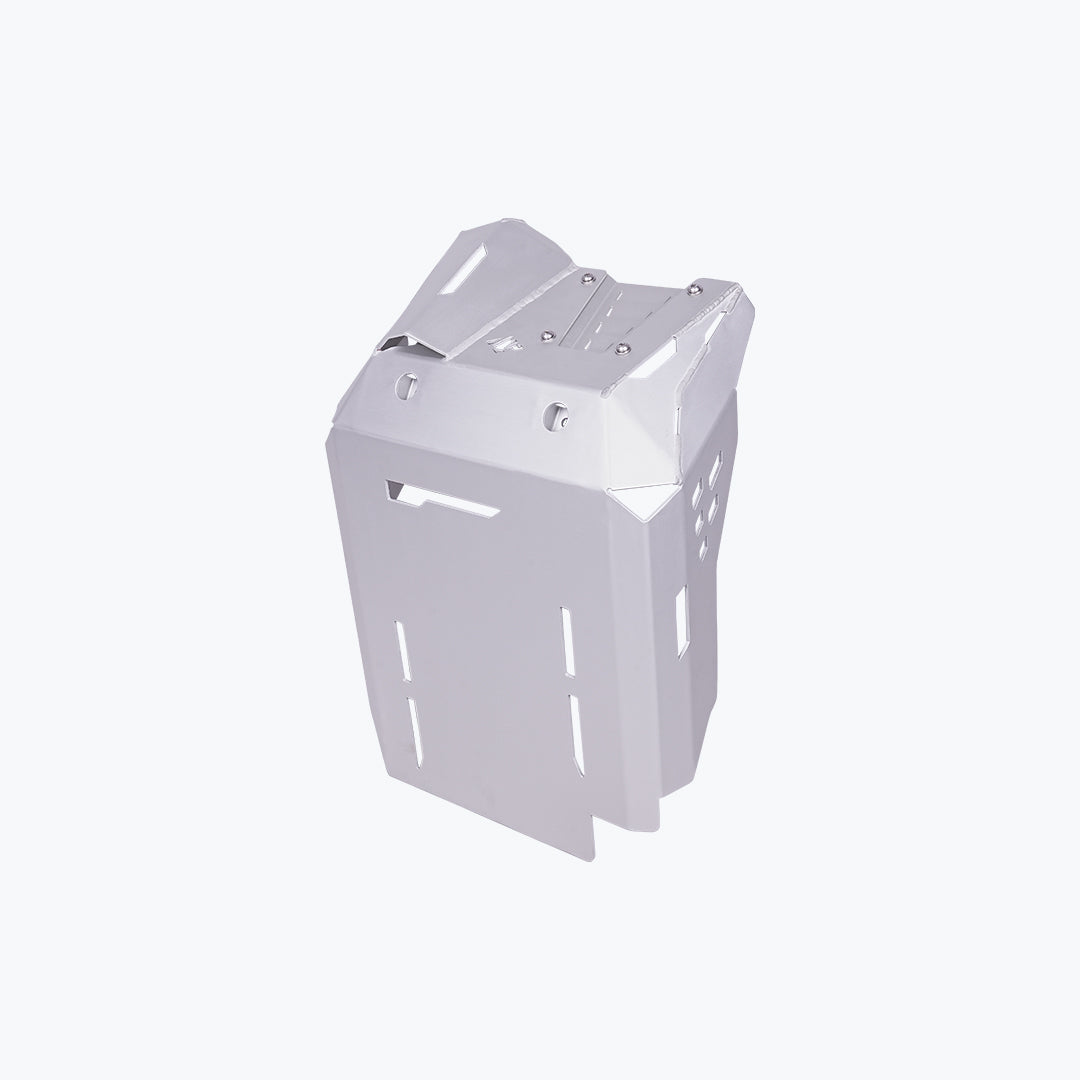 Legundary Suzuki V Strom 800DE Vambrace Bash Plate Silver