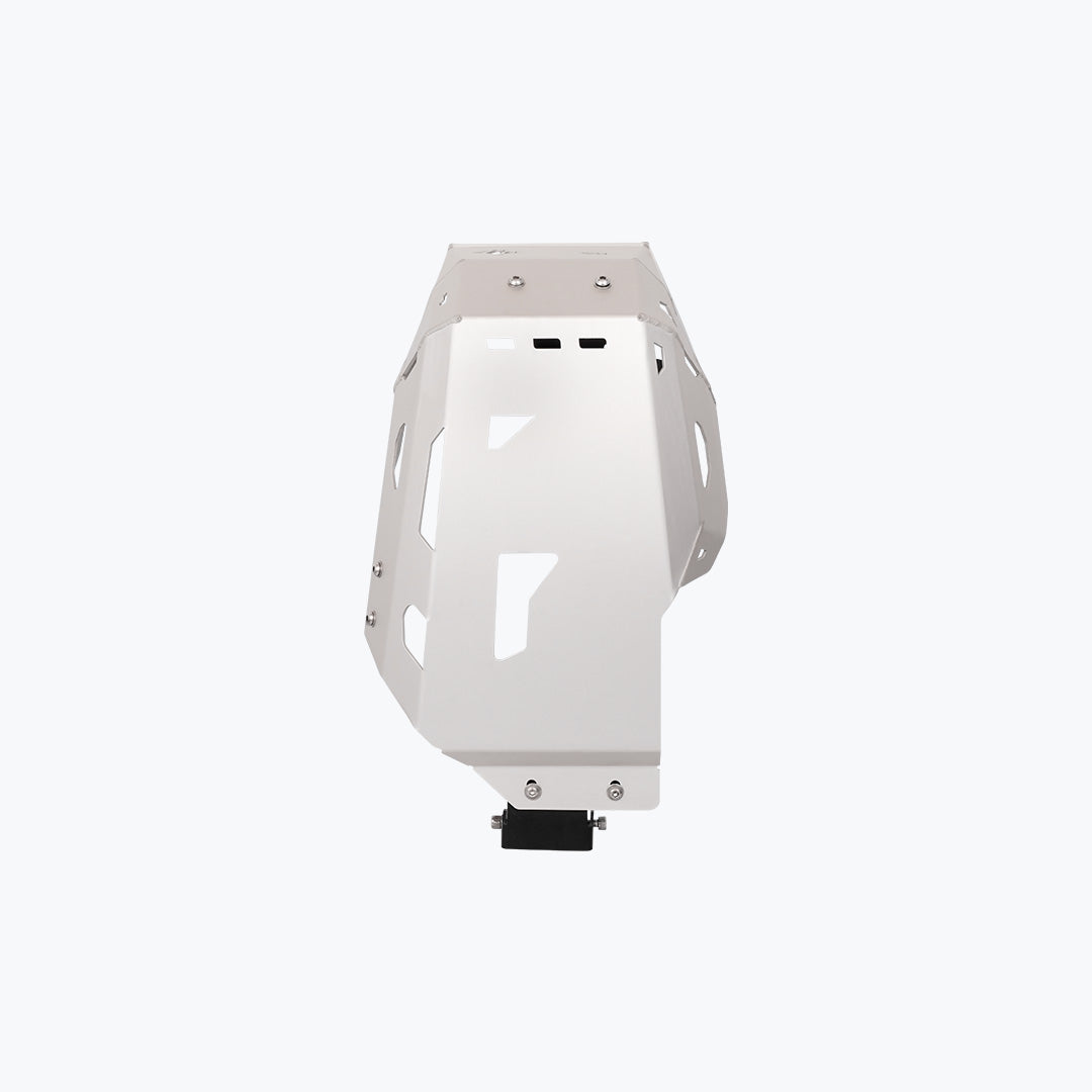 Legundary Honda NX 500 Vambrace Bash Plate Silver