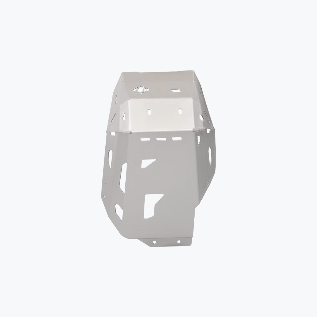 Legundary Honda NX 500 Vambrace Bash Plate Silver