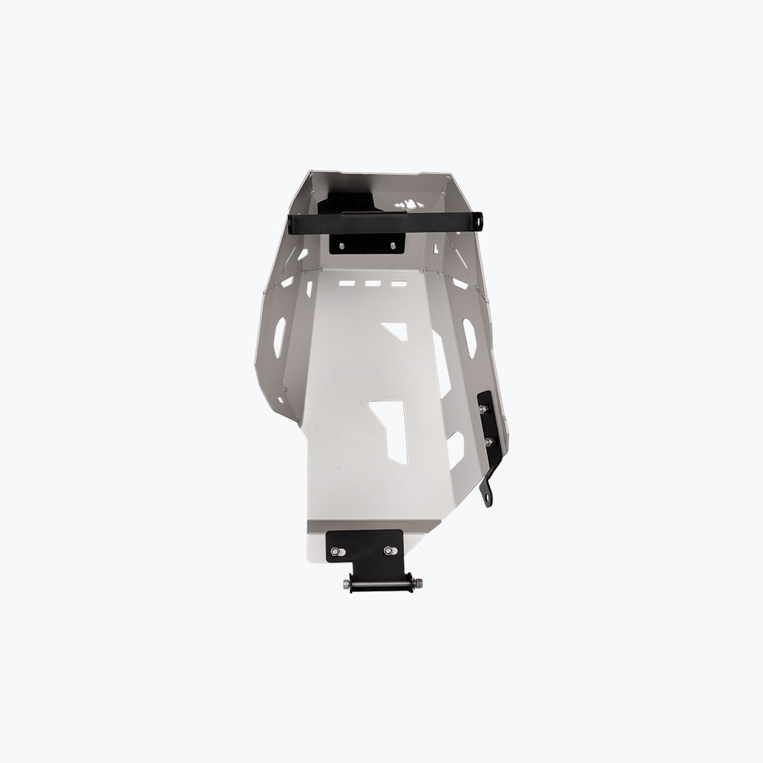 Legundary Honda NX 500 Vambrace Bash Plate Silver