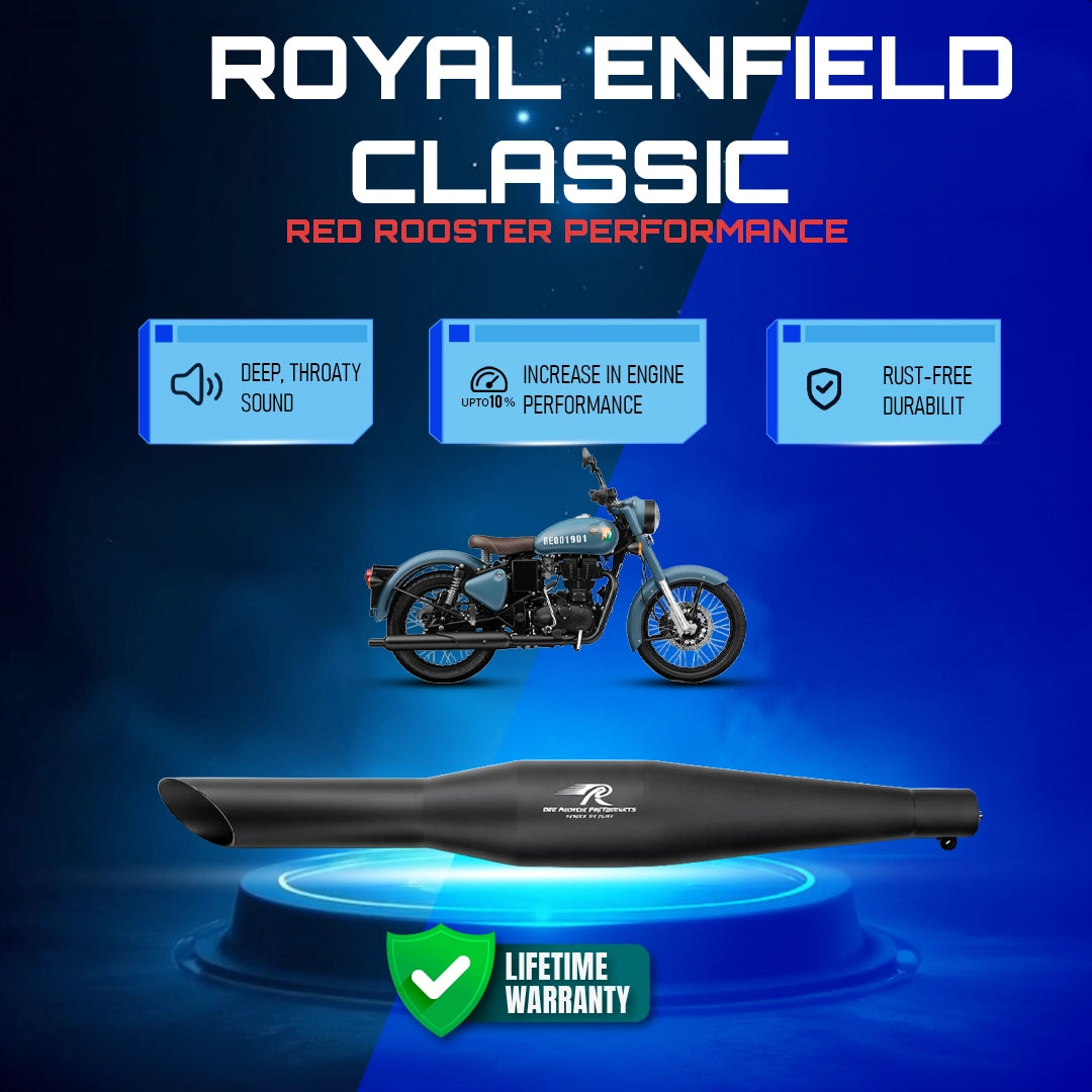 Red Rooster Performance Rumbler Matte Black Classic/STD/Electra