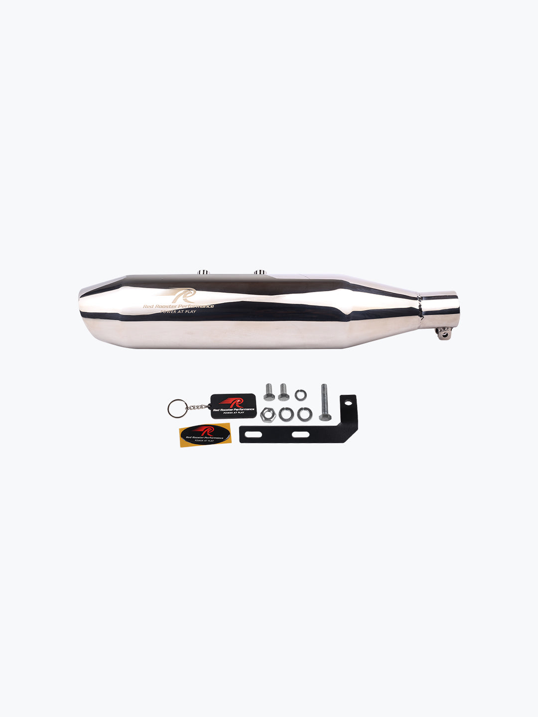 Red Rooster Performance Hunter 350 Polish Rumbler Max Exhaust