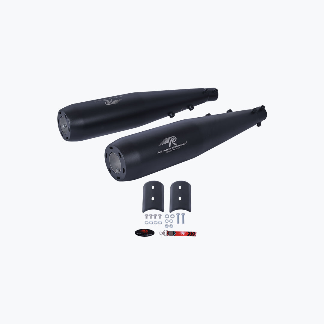 Red Rooster Performance Stellar Pro Exhaust For Interceptor 650 & Continental GT 650