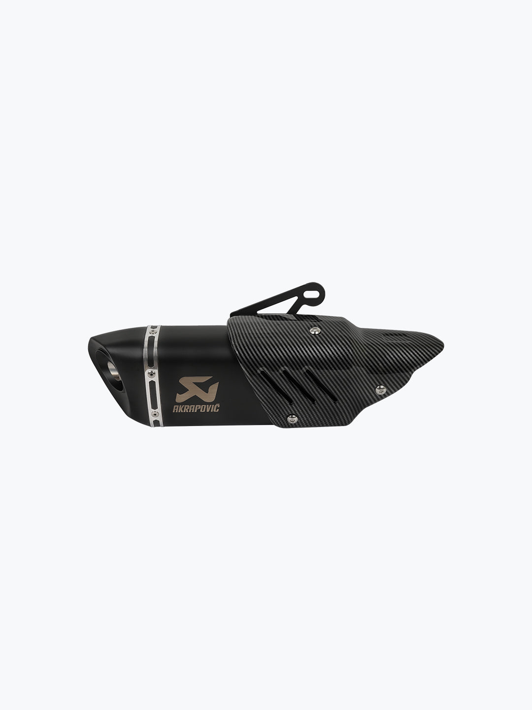 AKRAPOVIC FULL BLACK CARBON SHIELD PREMIUM EXHAUST REPLICA