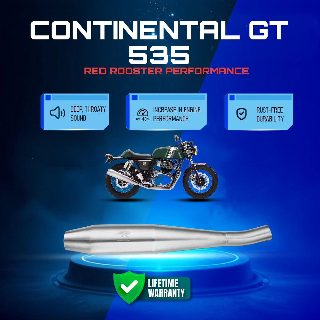 Red Rooster Performance Rumbler Matte Continental GT Exhaust