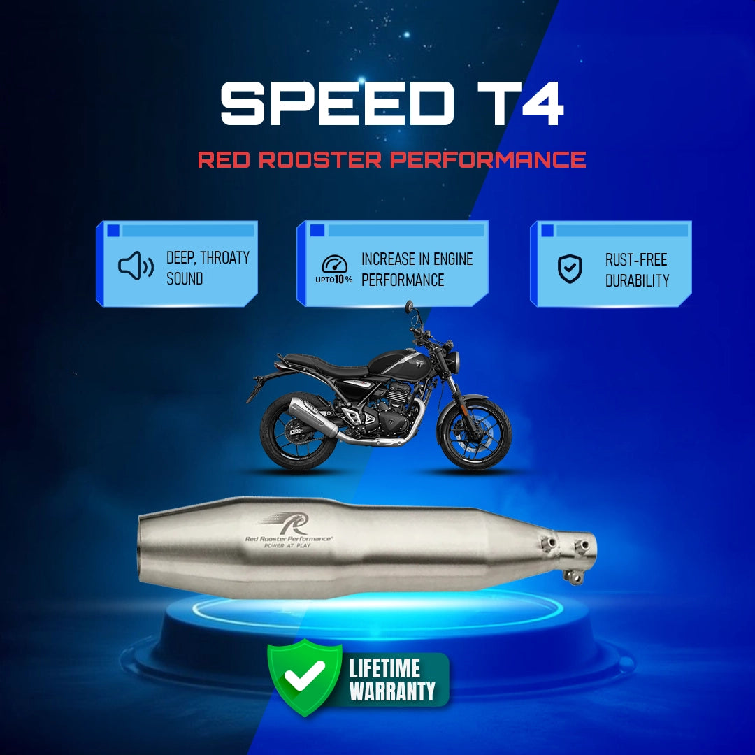 Red Rooster Performance Blaze For Triumph Speed 400, Speed T4 & Scrambler 400X