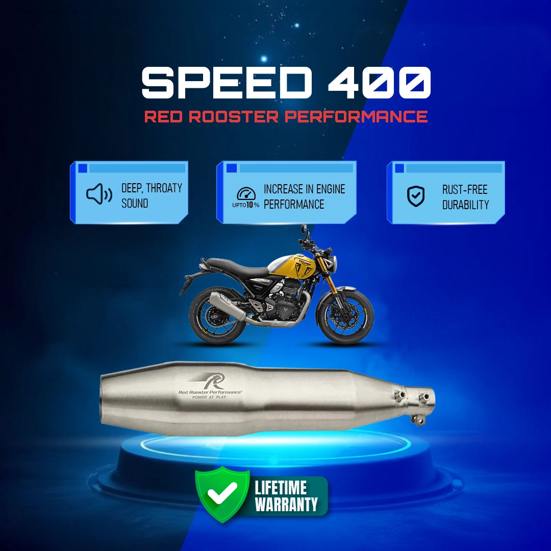 Red Rooster Performance Blaze For Triumph Speed 400, Speed T4 & Scrambler 400X