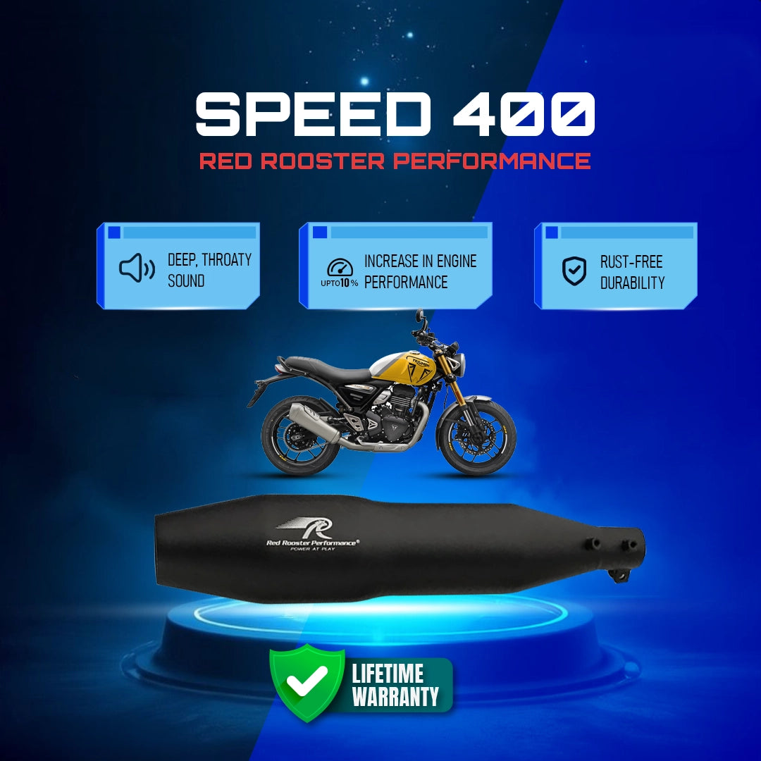 Red Rooster Performance Blaze For Triumph Speed 400, Speed T4 & Scrambler 400X