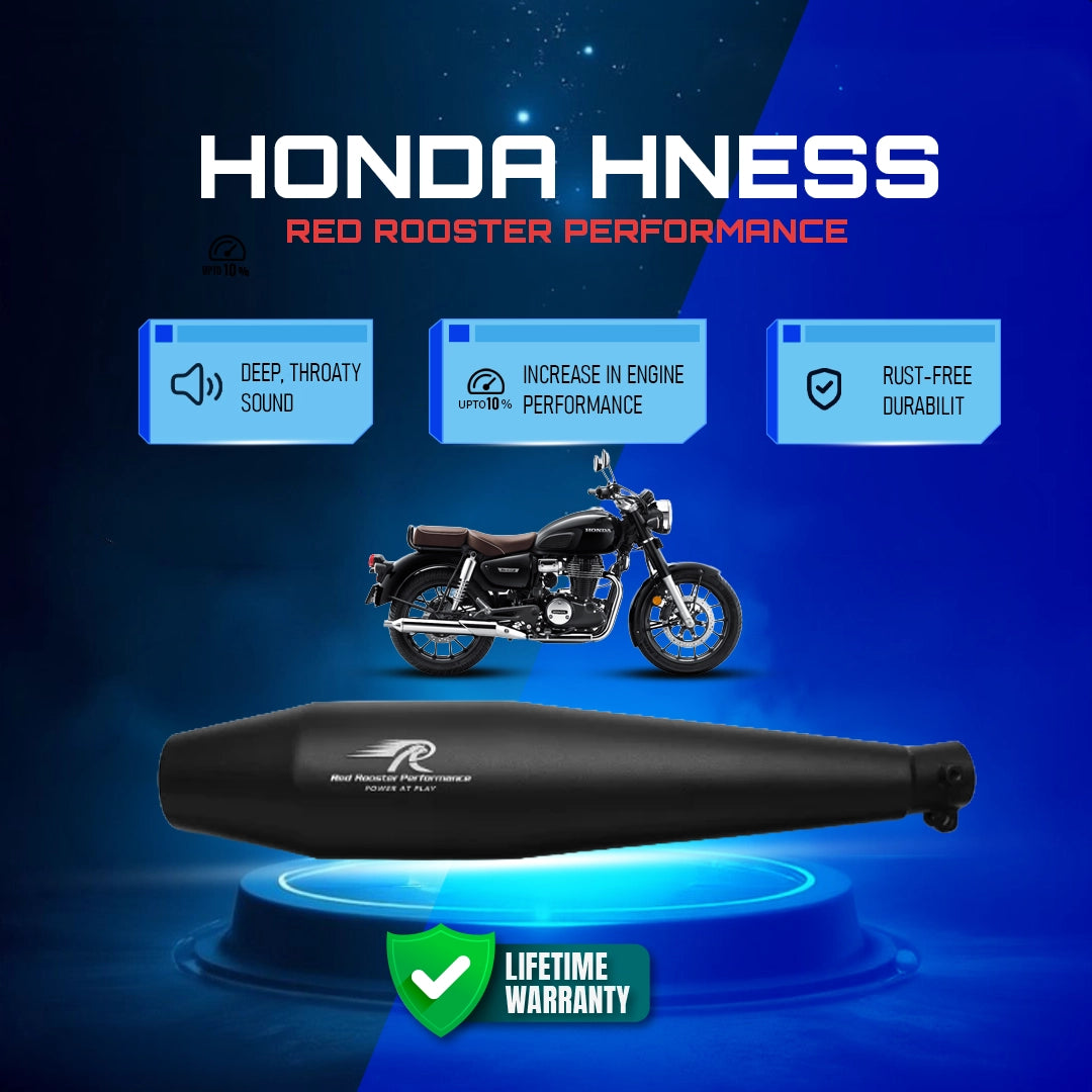 Red Rooster Performance Pegasus Hness Matte Black Exhaust