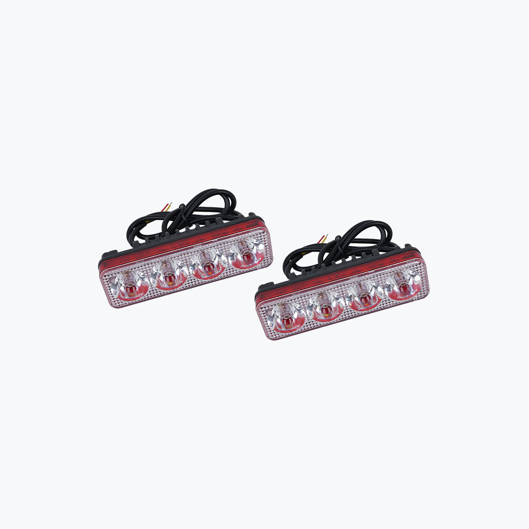 HJG MOTO 4 LED BAR FOGLIGHT PAIR