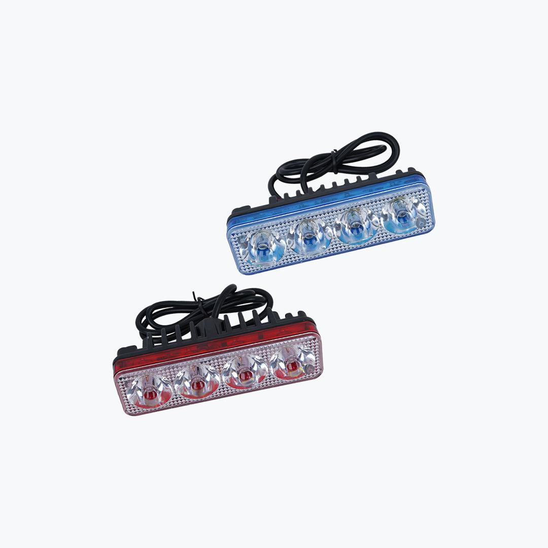 HJG MOTO 4 LED BAR FOGLIGHT PAIR