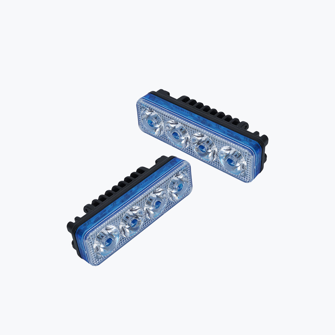 HJG MOTO 4 LED BAR FOGLIGHT PAIR