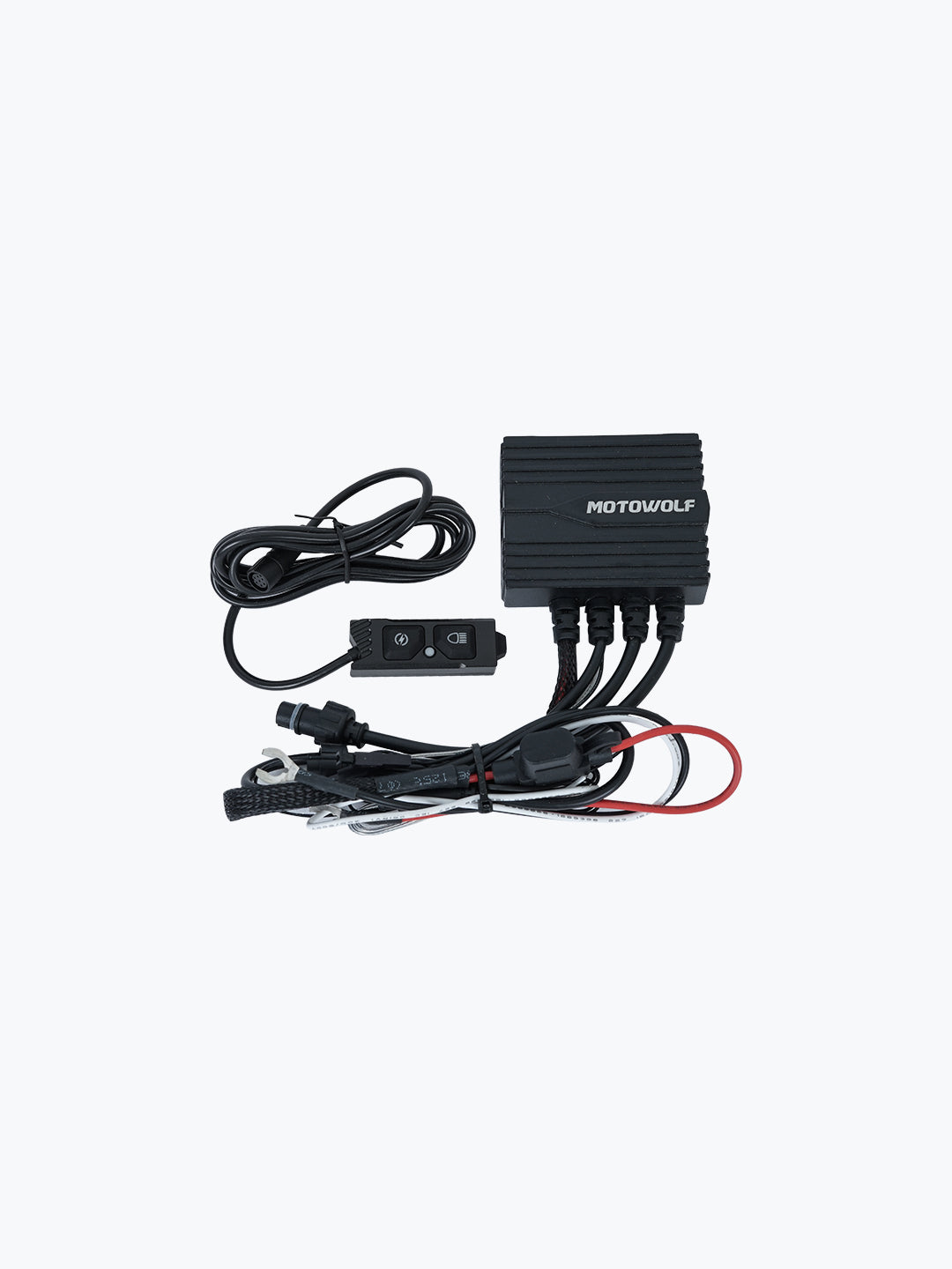 Motowolf Alloy Fog Light Pair L2 IP67