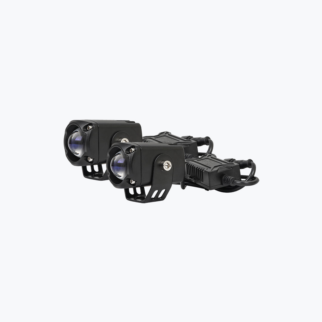 HJG DEVIL EYE GLASS LENS FOGLIGHT PAIR
