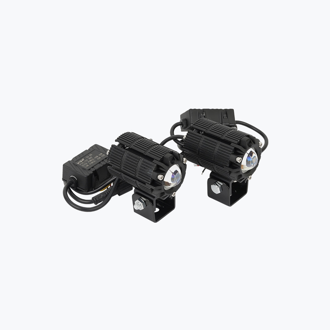 HJG Universal Round Red Devil Eye 40W Fog Light