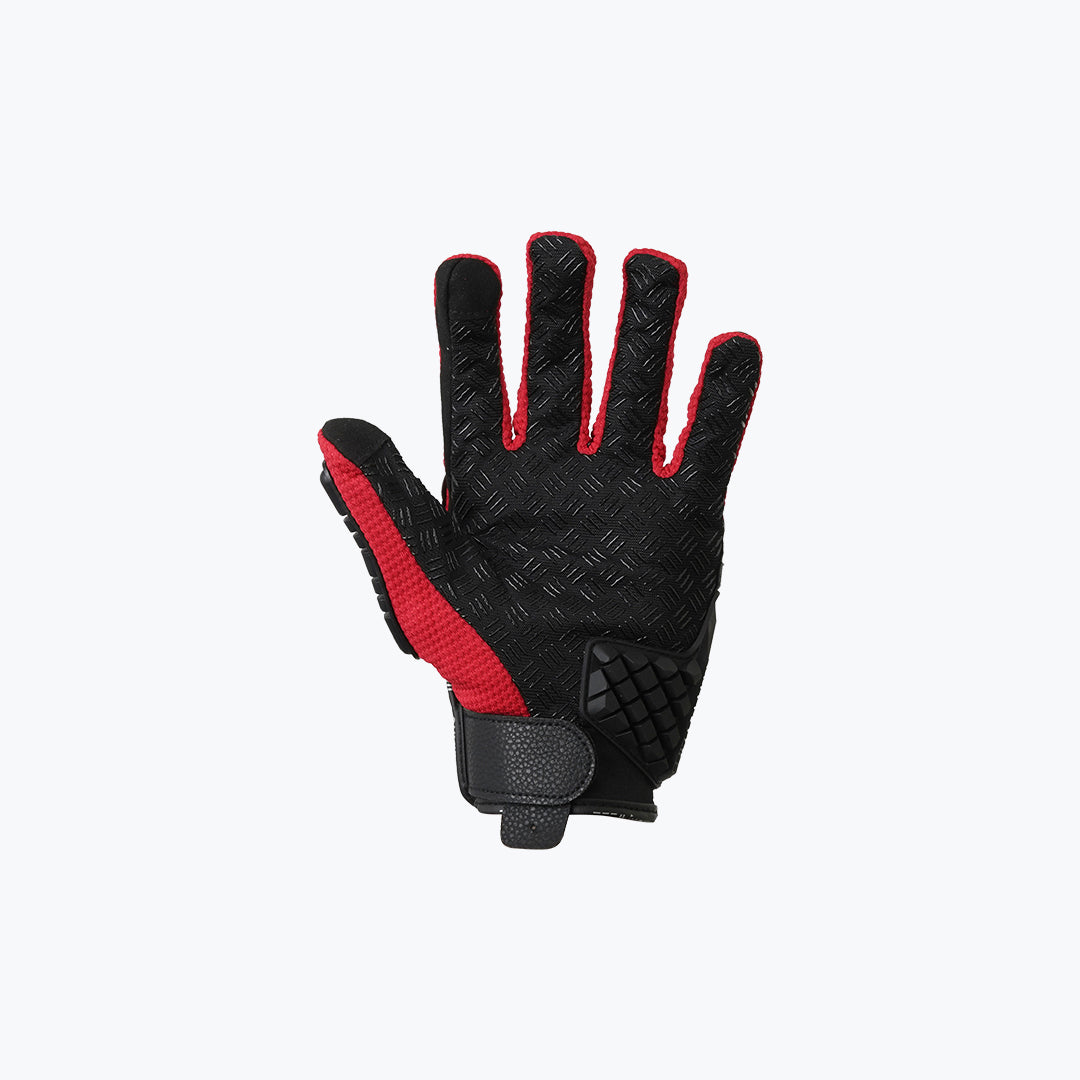 MADBIKE CARBON SERIES MAD06 GLOVES BLACK RED