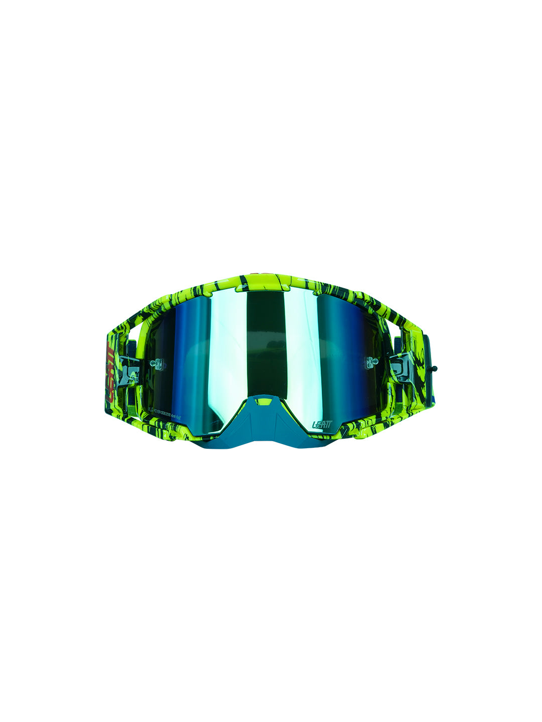 LEATT Replica Goggles With Box BLK GRN MIXED.F BLU.N BLUE GRN Tint