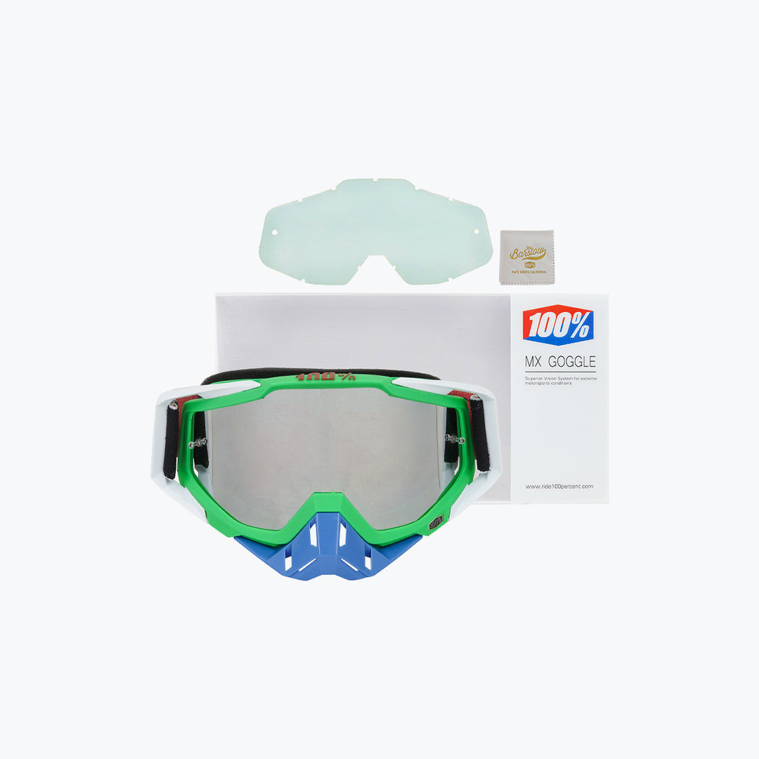 100% OFF-ROAD MX GOGGLES WITH BOX