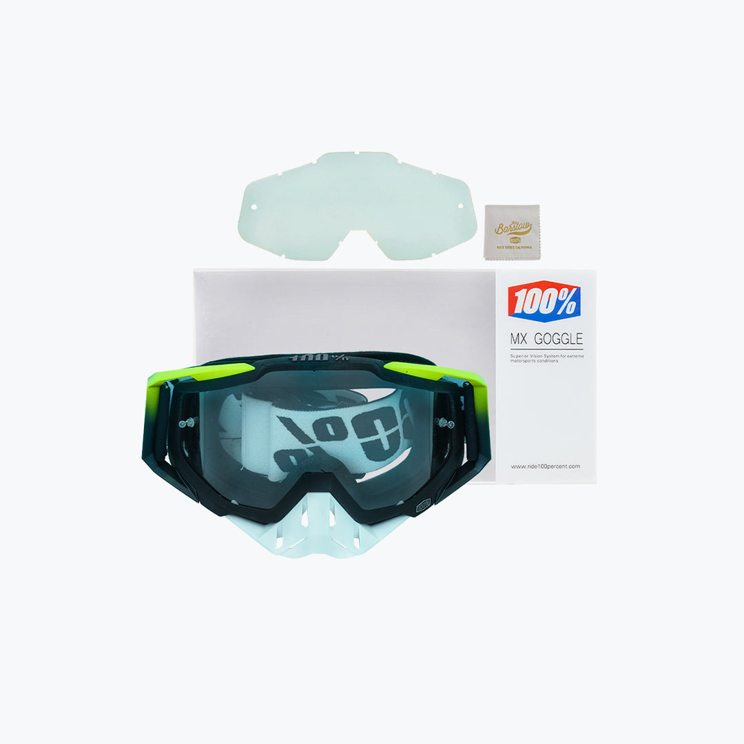 100% OFF-ROAD MX GOGGLES WITH BOX