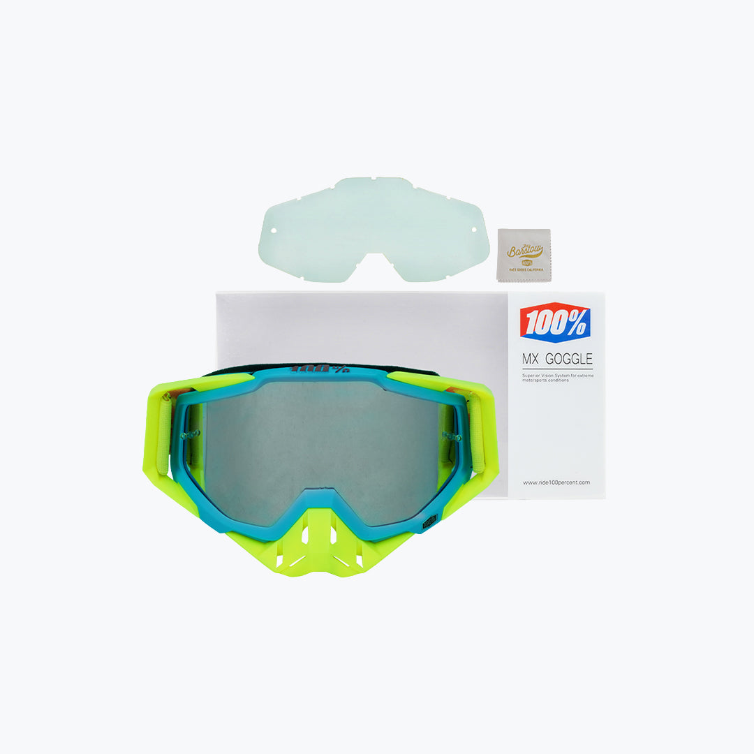 100% OFF-ROAD MX GOGGLES WITH BOX