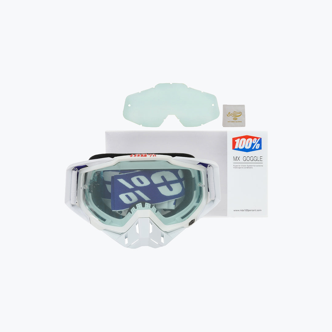 100% OFF-ROAD MX GOGGLES WITH BOX