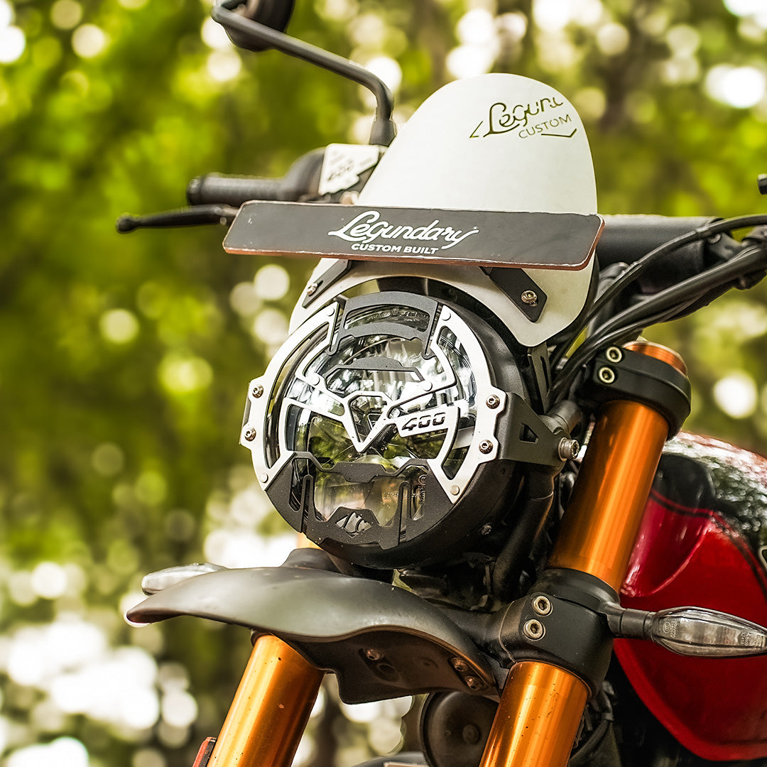 Legundary Triumph Speed 400 And Scrambler 400 X Cosmic Headlight Grill