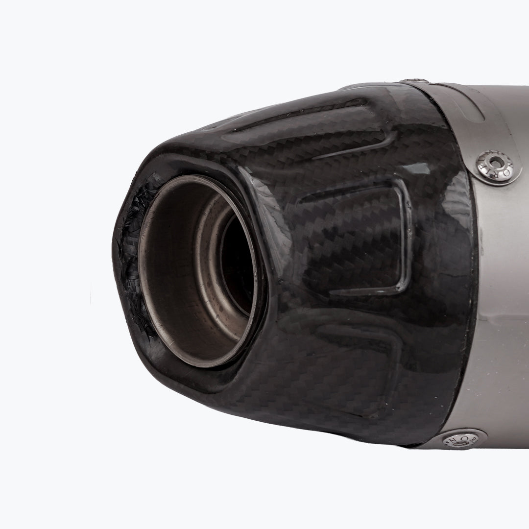 NORIFUMI SLIPON WHOOPS STAINLESS STEEL CARBON HIMALAYAN 450/ GUERRILLA 450 SHORT | GS