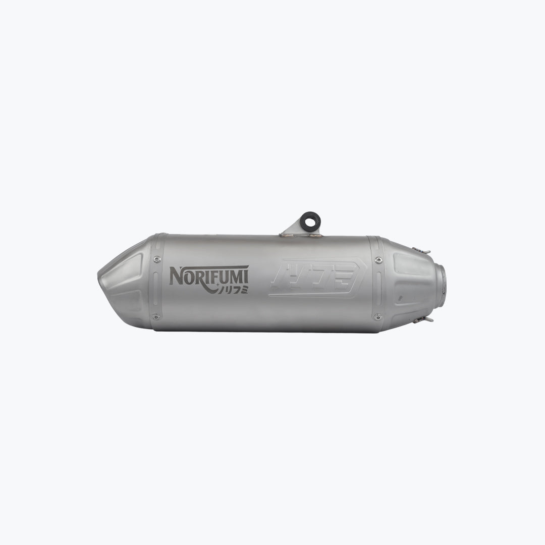 NORIFUMI SLIPON WHOOPS STAINLESS STEEL HIMALAYAN 450 / GUERRILLA 450 LONG | GS