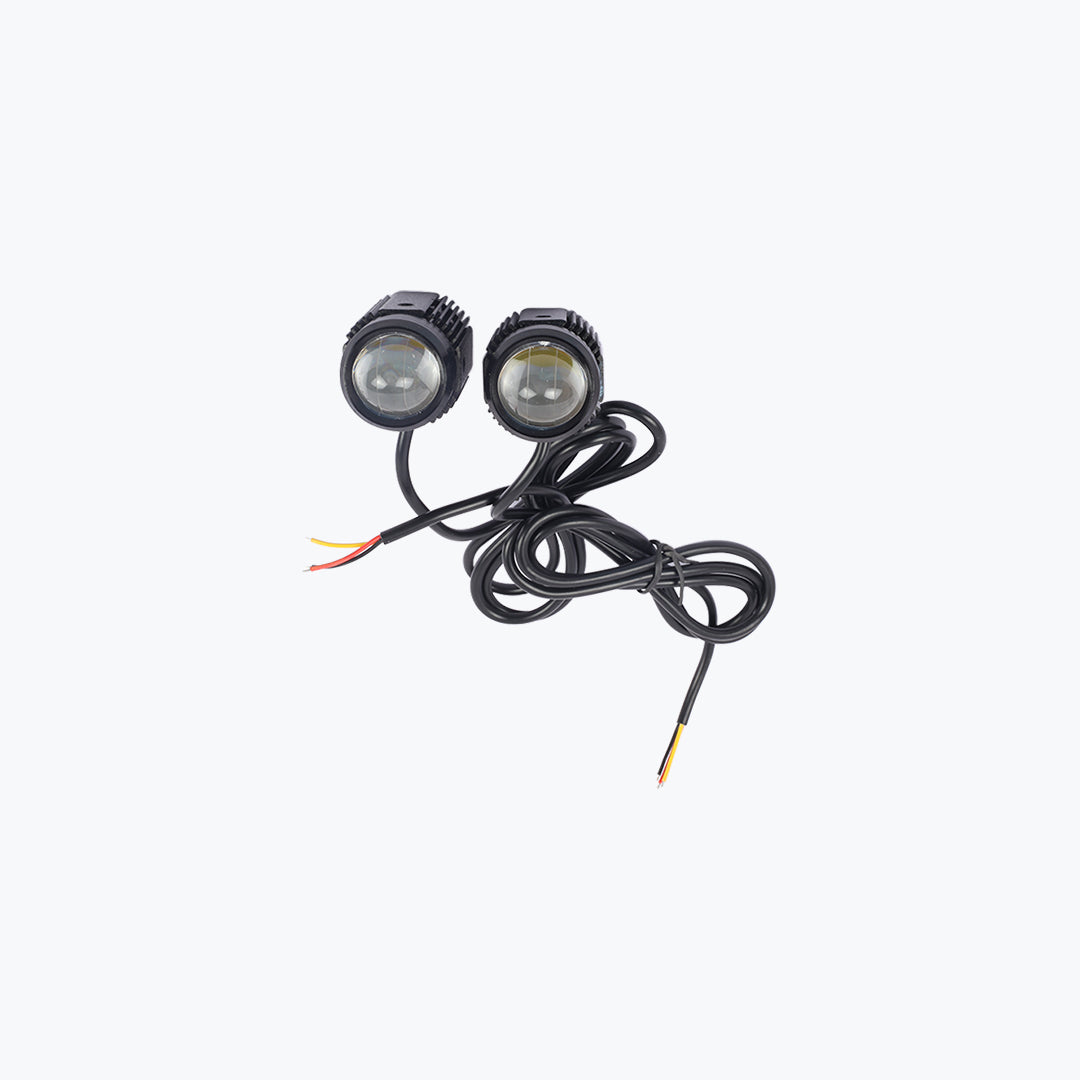 HJG Mini Pair Yellow-White Fog Light-Premium | GS