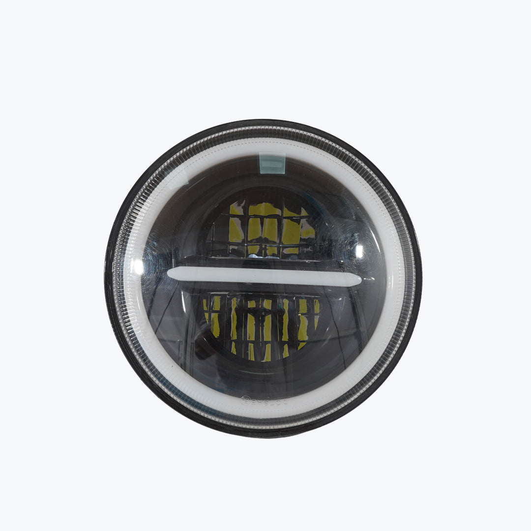 7INCH HJG THUNDER HEADLIGHT WITH FULL RING-45WATT | GS