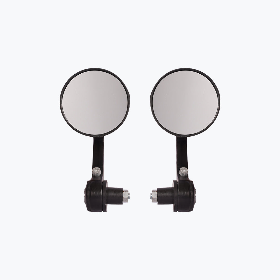 Lucky GT Mirror Round Black | GS