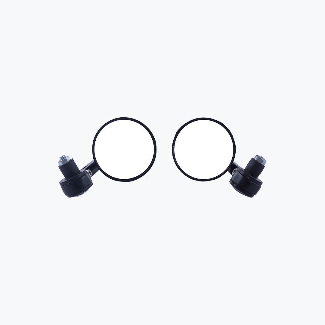 Lucky GT Mirror Round Black | GS